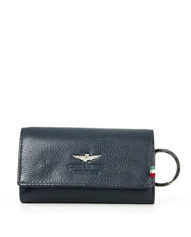 Aeronautica Militare Portachiavi con sei ganci "Flag" Blu