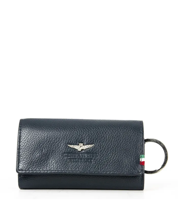 Aeronautica Militare Portachiavi con sei ganci "Flag" Blu