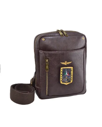 Aeronautica Militare Borsa uomo grande Pilot Testa moro