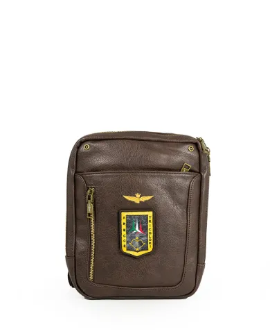 Aeronautica Militare Borsa uomo grande Pilot Testa moro