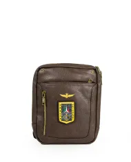 Aeronautica Militare Borsa uomo grande Pilot Testa moro