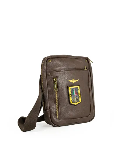 Aeronautica Militare Borsa uomo grande Pilot Testa moro