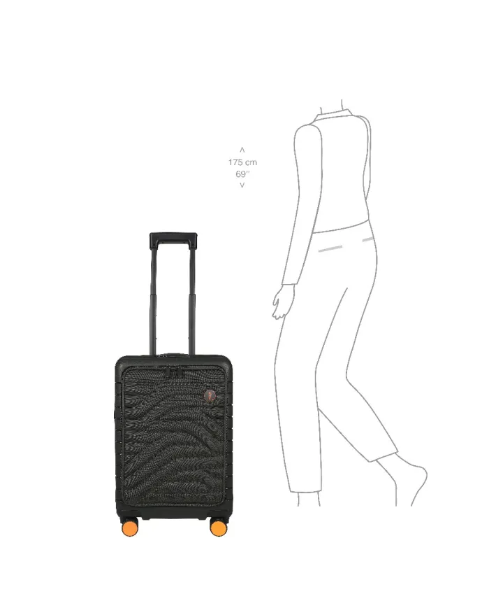 Bric's Trolley bagaglio a mano porta pc Ulisse Verde