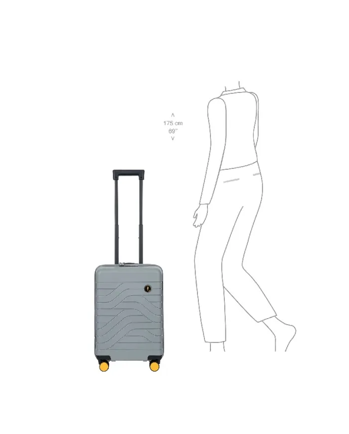 Bric's Trolley bagaglio a mano Ulisse Grigio