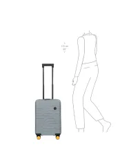 Bric's Trolley bagaglio a mano Ulisse Grigio