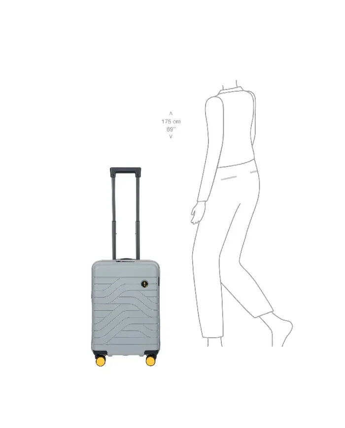 Bric's Trolley bagaglio a mano espandibile Ulisse Grigio