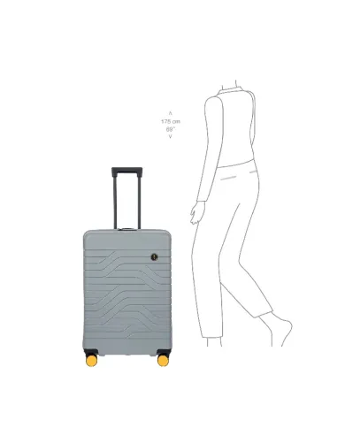 Bric's Trolley medio Ulisse Grigio
