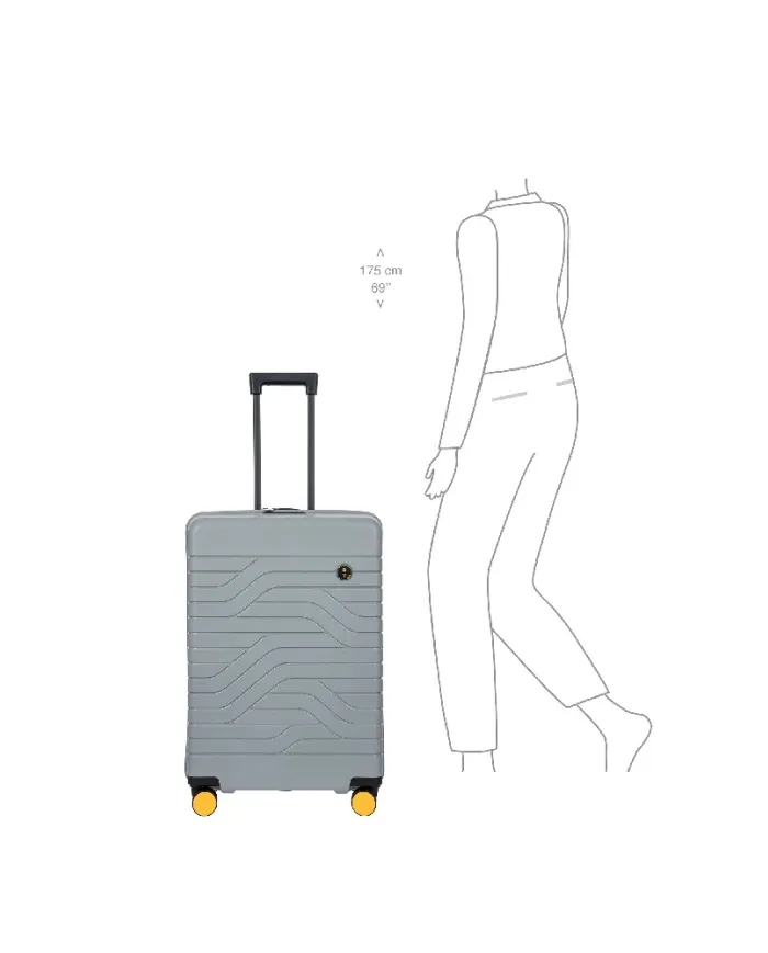 Bric's Trolley medio Ulisse Grigio