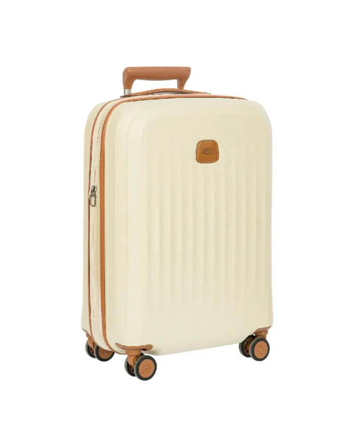 Bric's Trolley cabina Taormina Panna/Cuoio