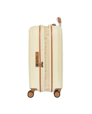 Bric's Trolley cabina Taormina Panna/Cuoio