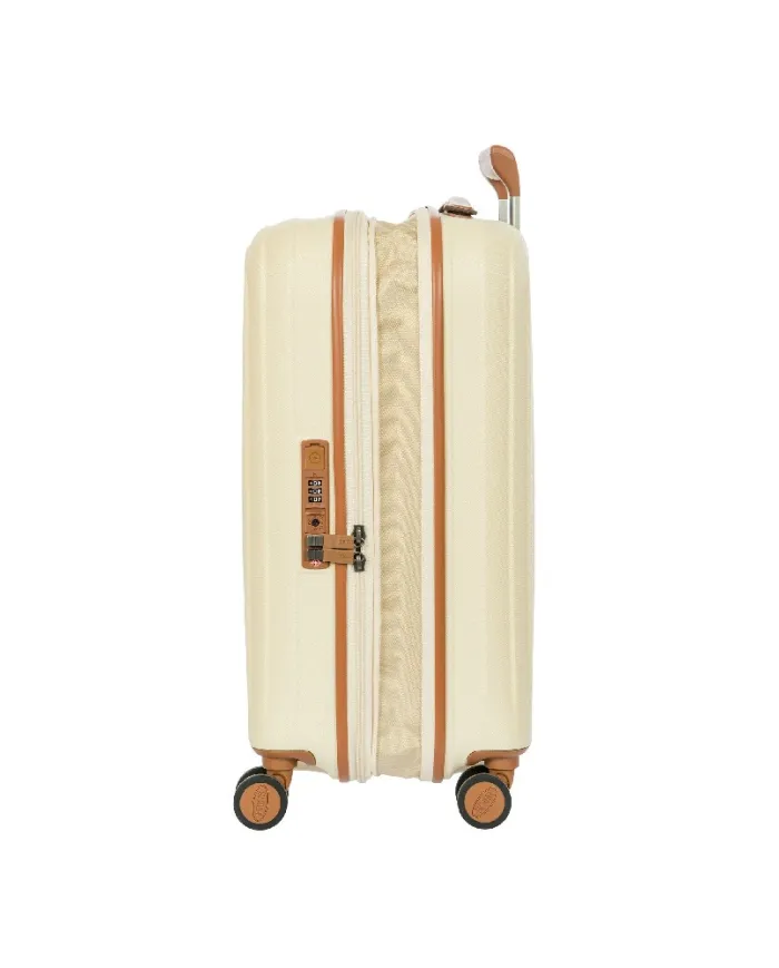 Bric's Trolley cabina Taormina Panna/Cuoio