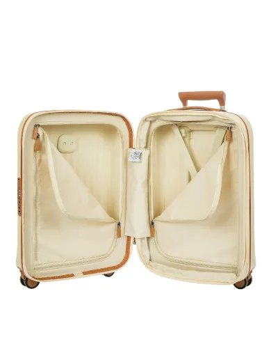 Bric's Trolley cabina Taormina Panna/Cuoio