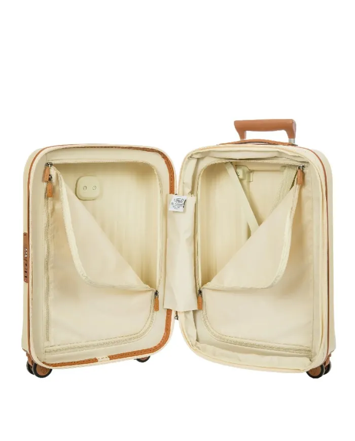 Bric's Trolley cabina Taormina Panna/Cuoio