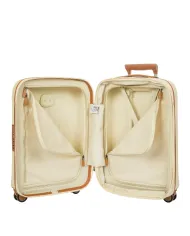 Bric's Trolley cabina Taormina Panna/Cuoio
