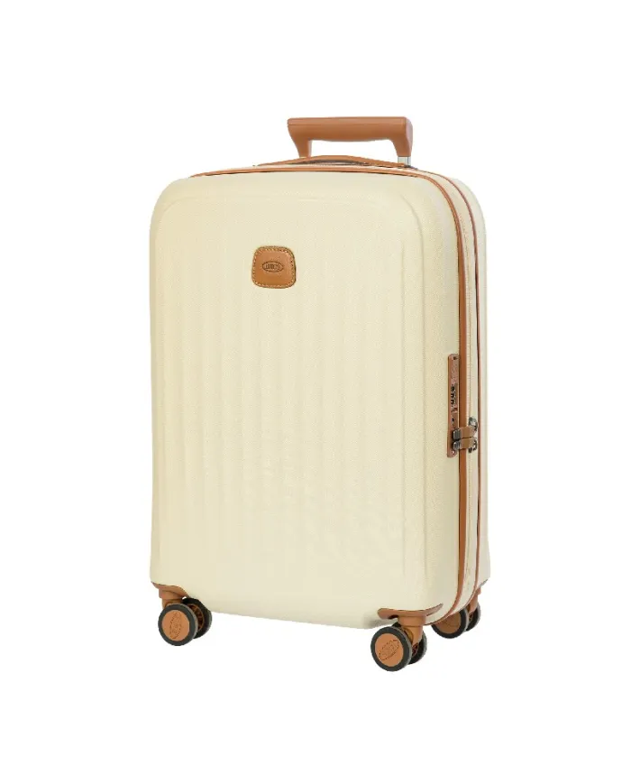Bric's Trolley cabina Taormina Panna/Cuoio