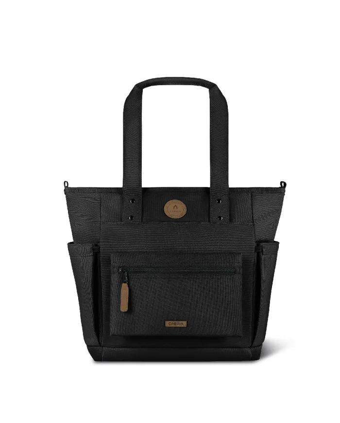 CABAIA Shopping bag in tessuto Berlin Medium Nero