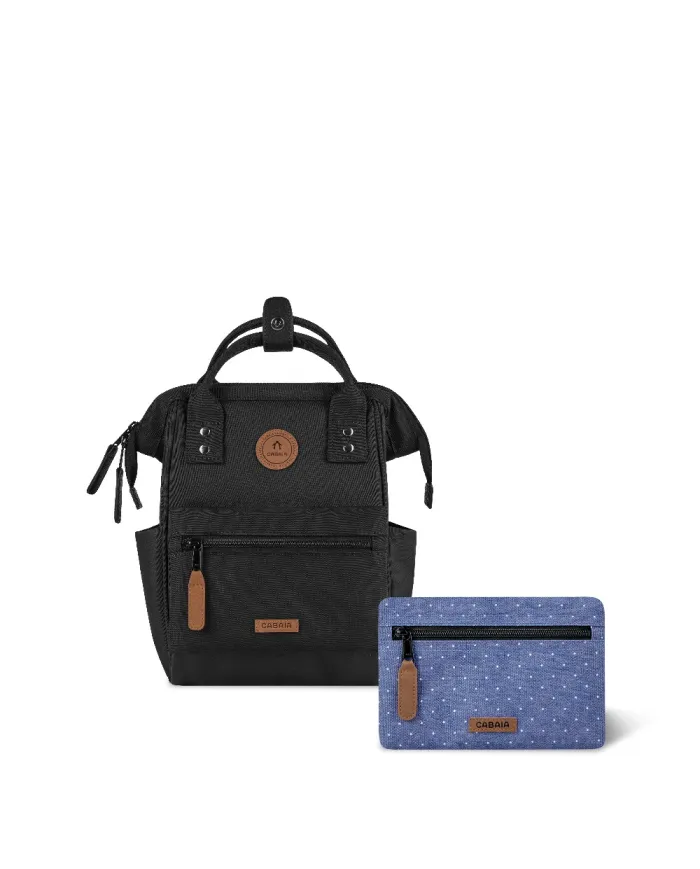 CABAIA Zaino piccolo Adventure Extra small Berlin Nero