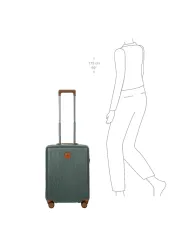 Bric's Trolley bagaglio a mano Ferrara Verde