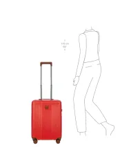 Bric's Trolley bagaglio a mano Ferrara Rosso