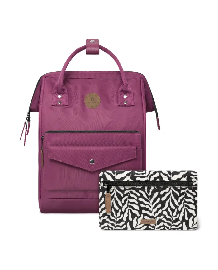 CABAIA Zaino Medio cordura Bridgetown Fucsia