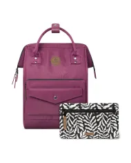 CABAIA Zaino Medio cordura Bridgetown Fucsia