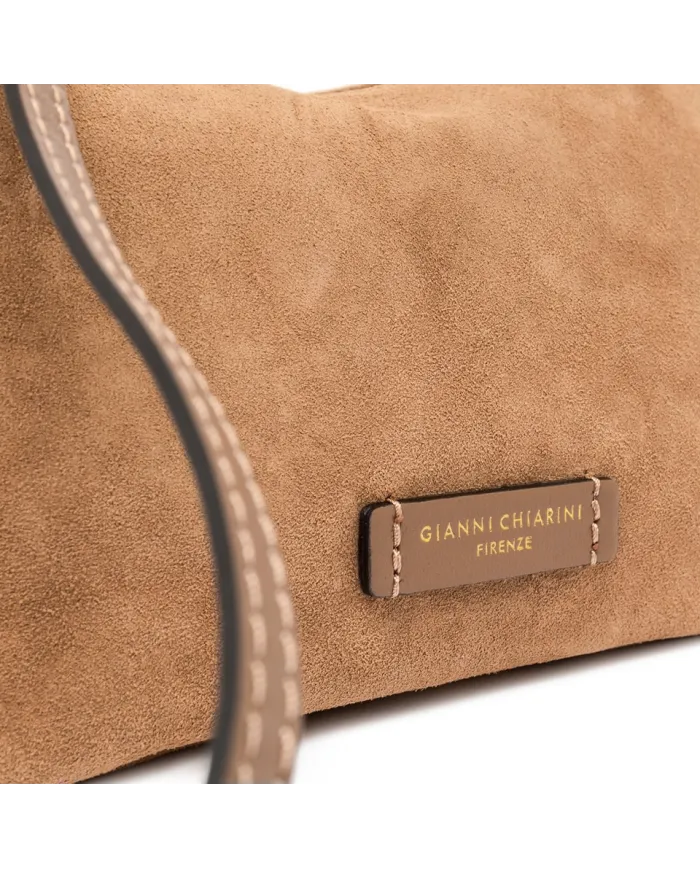 Gianni Chiarini Borsa piccola scamosciata Nora pouch Cuoio