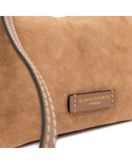 Gianni Chiarini Borsa piccola scamosciata Nora pouch Cuoio
