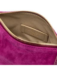 Gianni Chiarini Borsa piccola scamosciata Nora pouch Fucsia