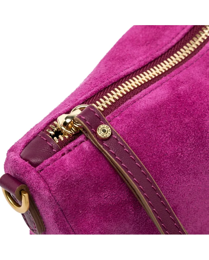 Gianni Chiarini Borsa piccola scamosciata Nora pouch Fucsia