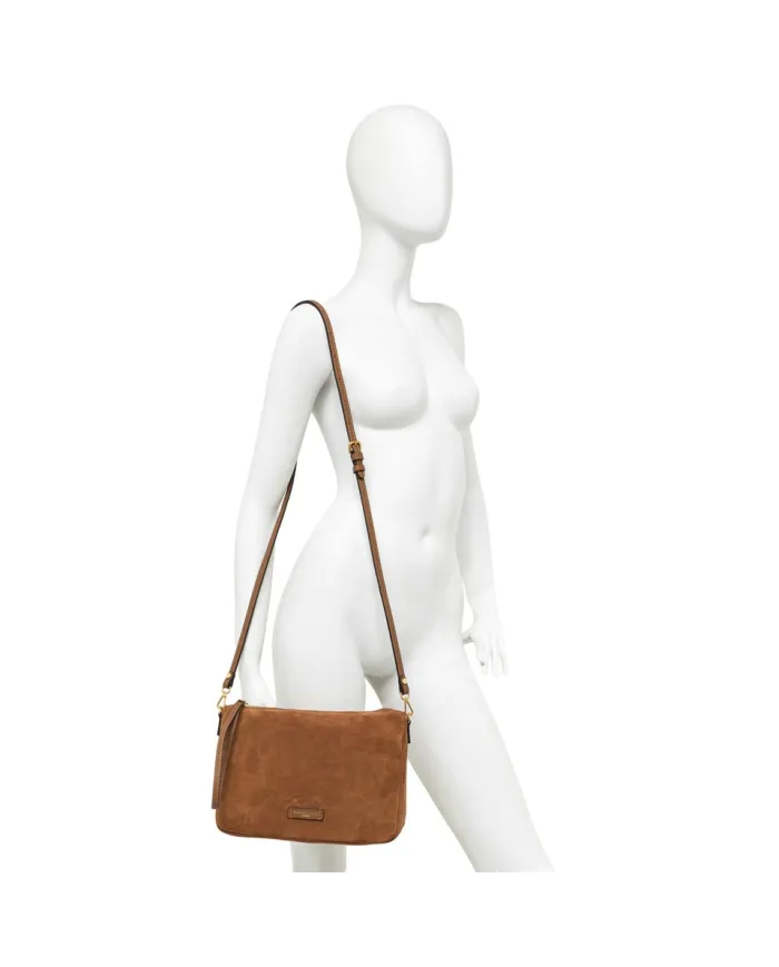 Gianni Chiarini Borsa grande scamosciata Nora pouch Cuoio