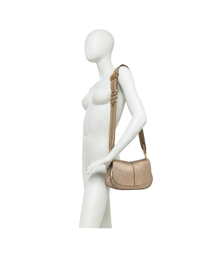 Gianni Chiarini Borsa donna in pelle Helena Round Rosa