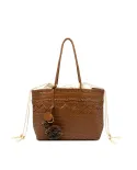 Gianni Chiarini Borsa grande pelle intrecciata Cuoio