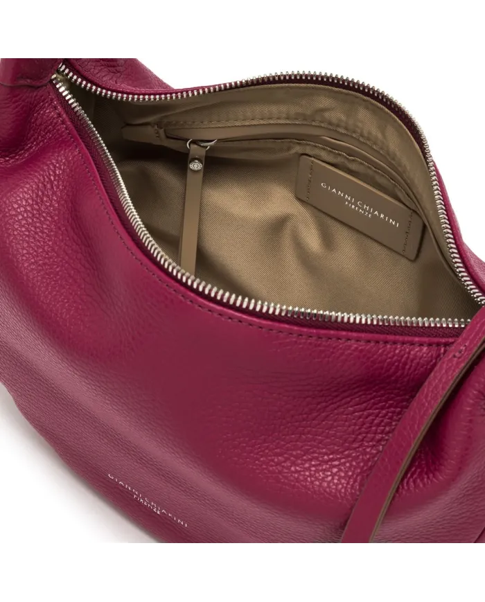 Gianni Chiarini Borsa tracolla in pelle Aisha Fucsia