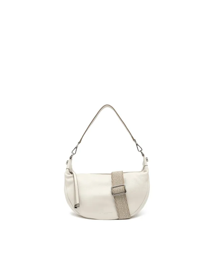 Gianni Chiarini Borsa tracolla in pelle Aisha Avorio