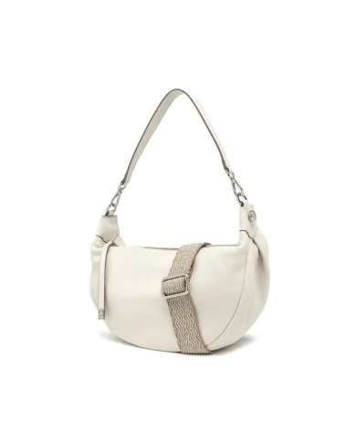 Gianni Chiarini Borsa tracolla in pelle Aisha Avorio