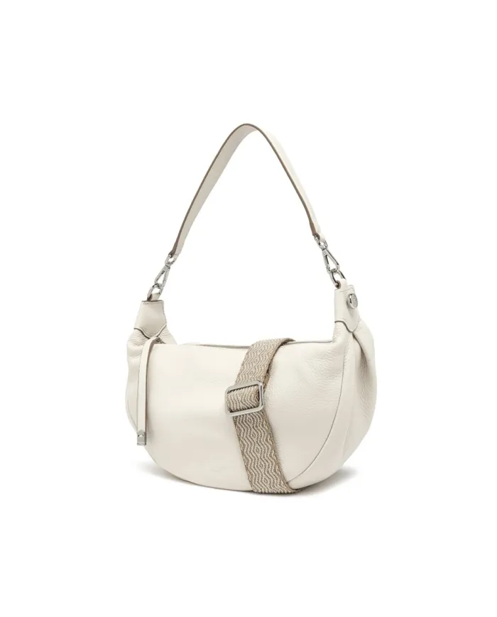 Gianni Chiarini Borsa tracolla in pelle Aisha Avorio