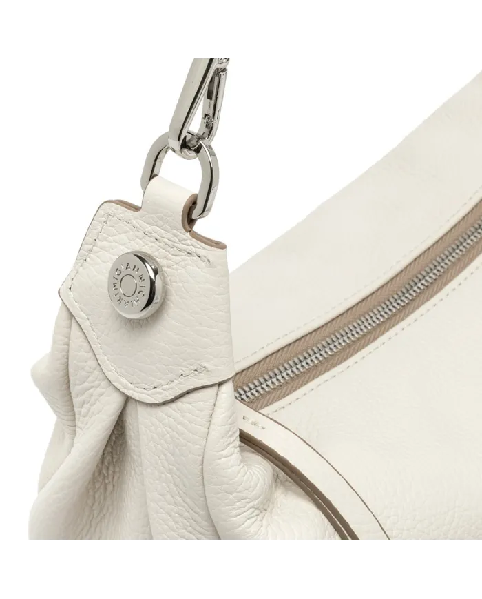 Gianni Chiarini Borsa tracolla in pelle Aisha Avorio