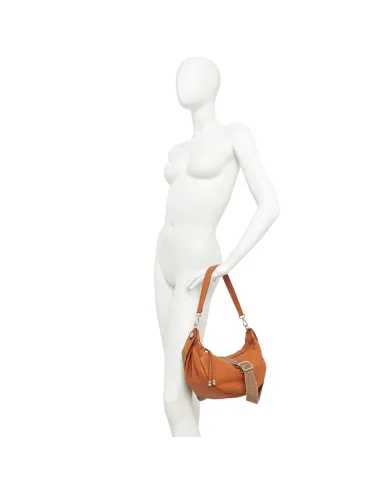 Gianni Chiarini Borsa tracolla in pelle Aisha Avorio