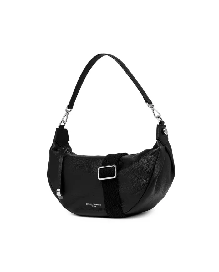 Gianni Chiarini Borsa tracolla in pelle Aisha Nero