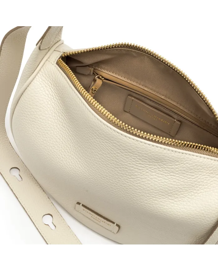 Gianni Chiarini Borsa piccola pelle Charlotte Avorio