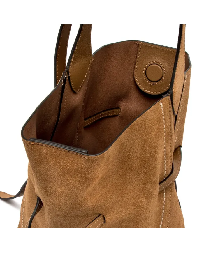 Gianni Chiarini Borsa tracolla media Sienna Cuoio