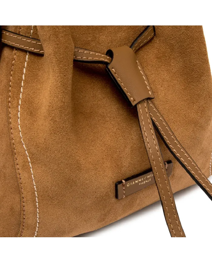 Gianni Chiarini Borsa tracolla media Sienna Cuoio