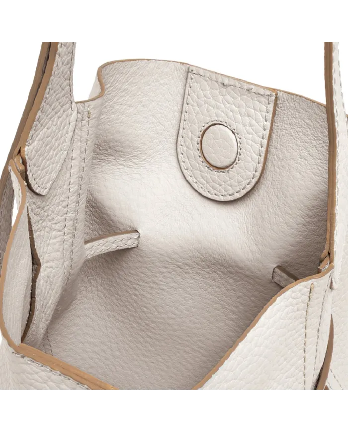 Gianni Chiarini Borsa tracolla media Sienna Sabbia