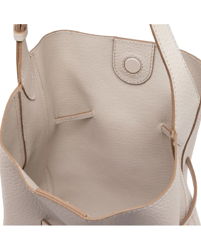 Gianni Chiarini Borsa tracolla grande Sienna Sabbia