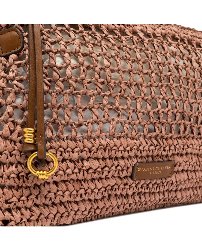 Gianni Chiarini Pochette uncinetto Nefeli Rosa