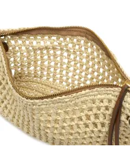 Gianni Chiarini Pochette uncinetto Nefeli Beige