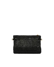 Gianni Chiarini Pochette uncinetto Nefeli Nero