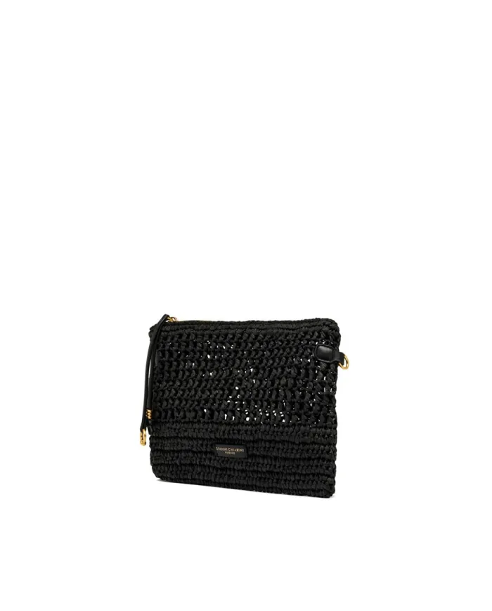 Gianni Chiarini Pochette uncinetto Nefeli Nero