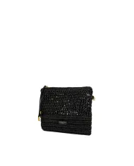 Gianni Chiarini Pochette uncinetto Nefeli Nero