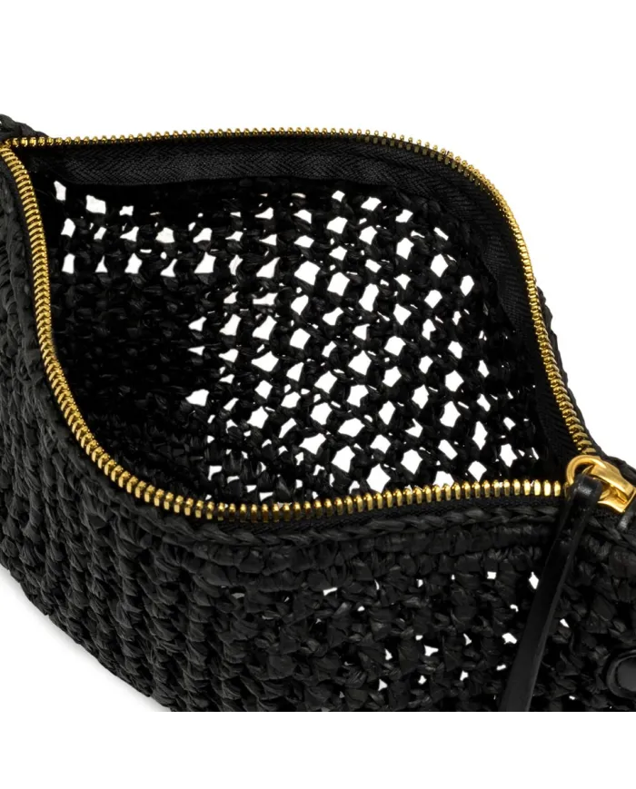 Gianni Chiarini Pochette uncinetto Nefeli Nero